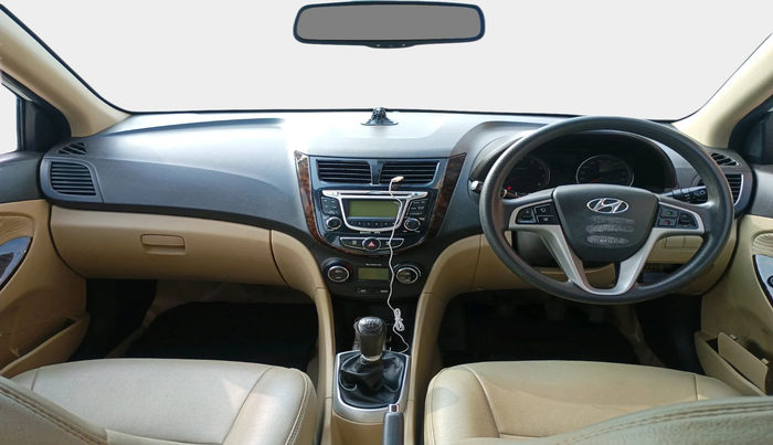 2012 Hyundai Verna FLUIDIC 1.6 VTVT EX, Petrol, Manual, 58,165 km, interior