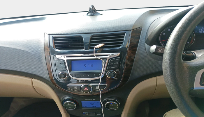 2012 Hyundai Verna FLUIDIC 1.6 VTVT EX, Petrol, Manual, 58,165 km, interior