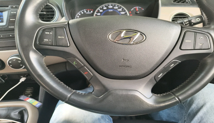 2015 Hyundai Grand i10 ASTA (O) 1.2 KAPPA VTVT, Petrol, Manual, 33,274 km, interior