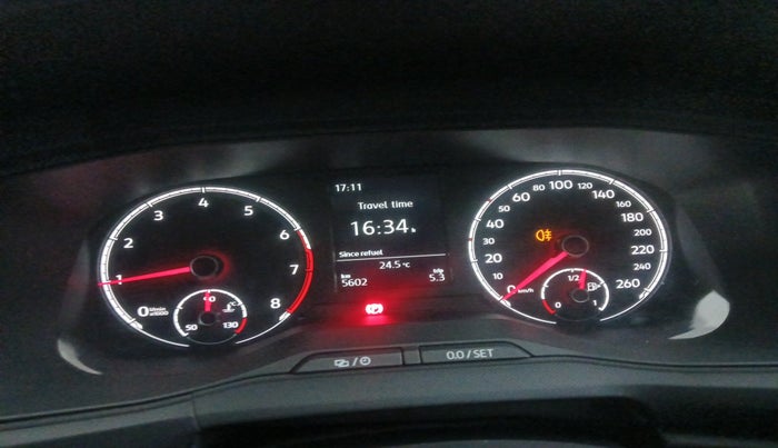 2024 Volkswagen TAIGUN COMFORTLINE 1.0 TSI MT, Petrol, Manual, 5,602 km, interior