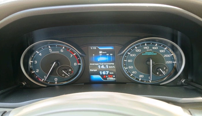 2025 Maruti Ertiga VXI SHVS, Petrol, Manual, 5,190 km, interior