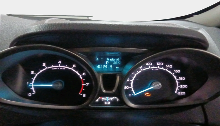 2014 Ford Ecosport TITANIUM 1.5L PETROL AT, Petrol, Automatic, 3,01,913 km, interior