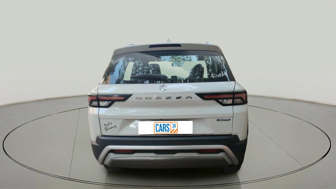 2024 Maruti BREZZA ZXI + AT SMART HYBRID, Petrol, Automatic, 27,599 km, exterior