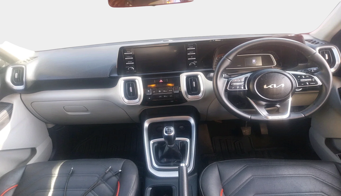 2021 KIA SONET HTX 1.0 IMT, Petrol, Manual, 25,117 km, interior