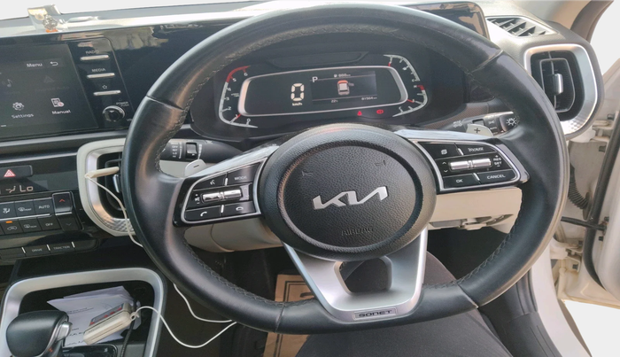 2022 KIA SONET HTX ANNIVERSARY EDITION 1.5 AT, Diesel, Automatic, 81,564 km, interior