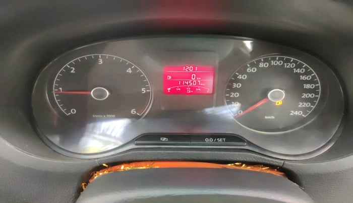 2012 Volkswagen Polo COMFORTLINE 1.2L, Diesel, Manual, 1,14,508 km, interior