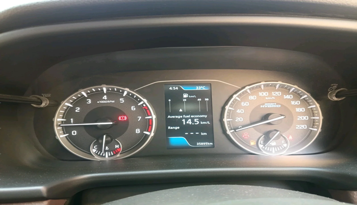 2022 Maruti BREZZA ZXI SMART HYBRID , Petrol, Manual, 35,895 km, interior