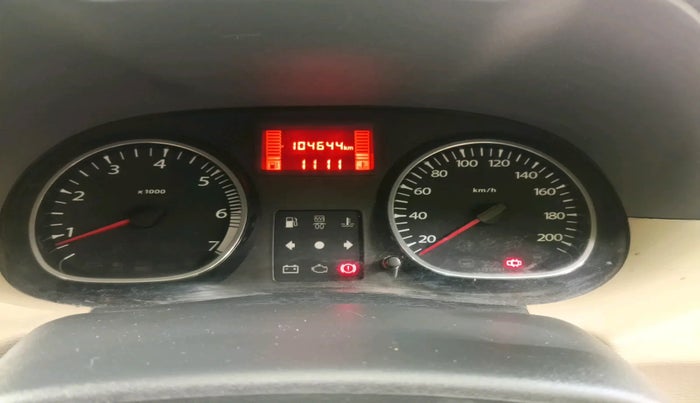 2013 Renault Duster 85 PS RXL DIESEL, Diesel, Manual, 1,04,644 km, interior