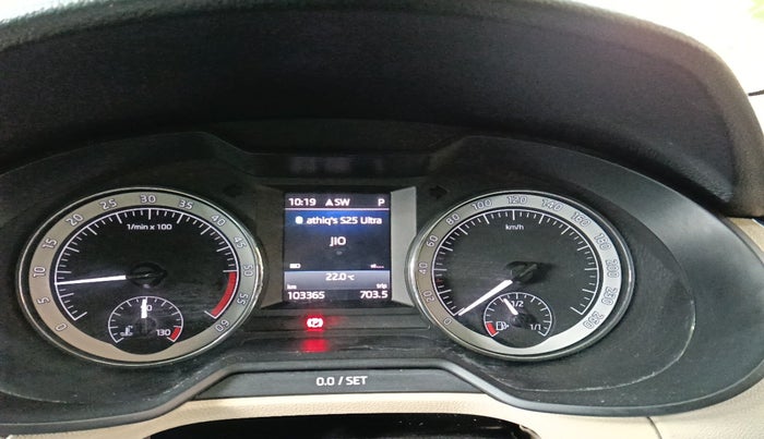 2017 Skoda Octavia 2.0 TDI L&K AT, Diesel, Automatic, 1,03,365 km, interior