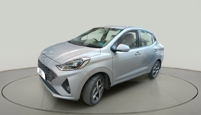 2021 Hyundai AURA SX PLUS 1.2 AMT, Petrol, Automatic, 55,053 km, exterior