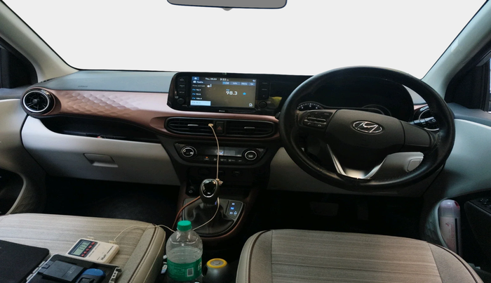 2021 Hyundai AURA SX PLUS 1.2 AMT, Petrol, Automatic, 55,053 km, interior