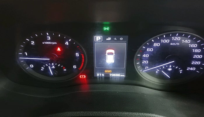 2017 Hyundai Tucson GLS 2WD AT DIESEL, Diesel, Automatic, 70,686 km, interior