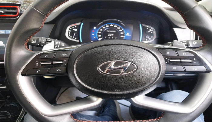 2022 Hyundai Creta SX (O) IVT KNIGHT 1.5 PETROL, Petrol, Automatic, 27,866 km, interior