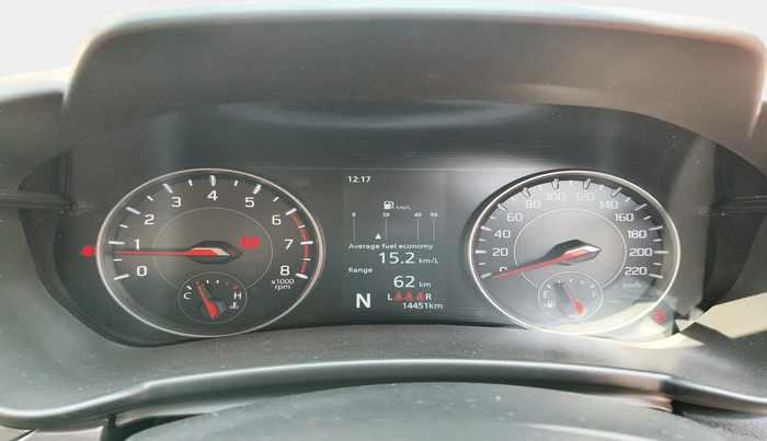 2025 Maruti Dzire ZXi Plus AMT, Petrol, Automatic, 14,451 km, interior