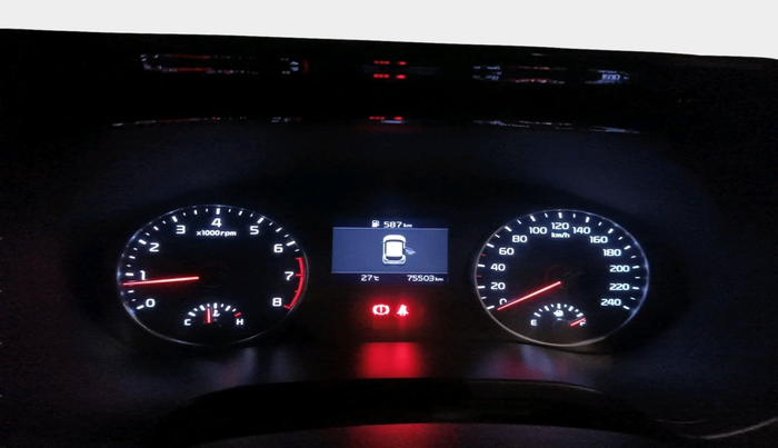 2021 KIA SELTOS GTX (O) 1.4 PETROL, Petrol, Manual, 75,503 km, interior