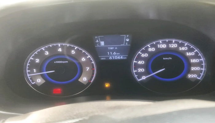 2012 Hyundai Verna FLUIDIC 1.6 VTVT SX, Petrol, Manual, 61,044 km, interior