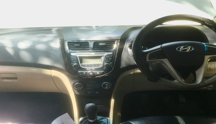 2012 Hyundai Verna FLUIDIC 1.6 VTVT SX, Petrol, Manual, 61,044 km, interior