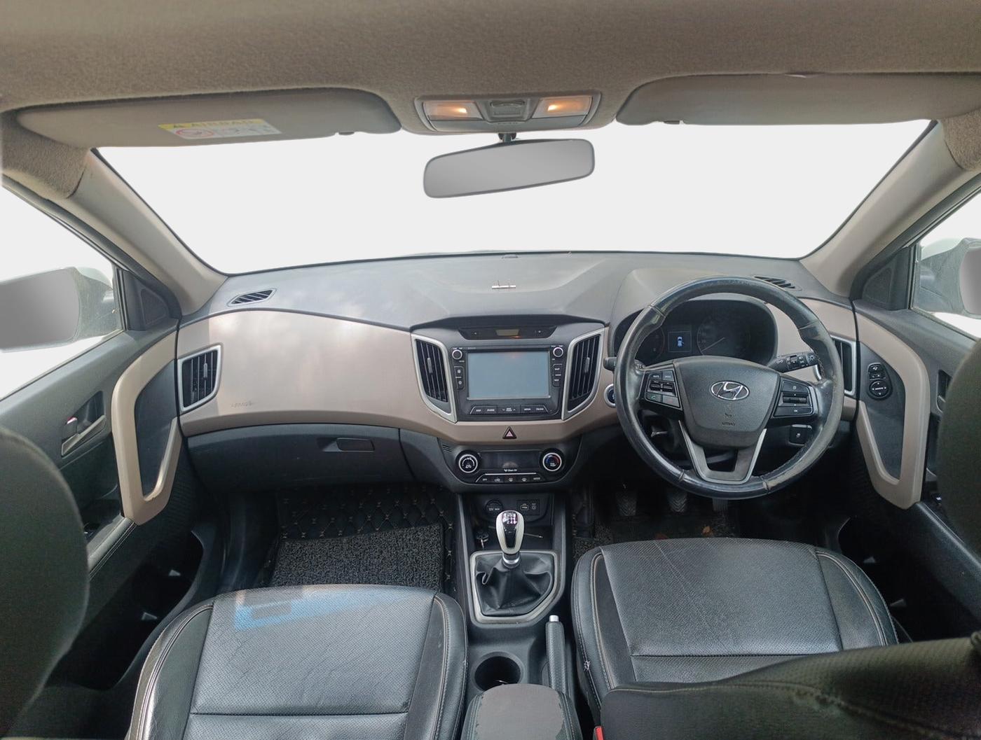 2015 Hyundai Creta SX (O) 1.6 DIESEL, Diesel, Manual, 1,23,027 km, interior