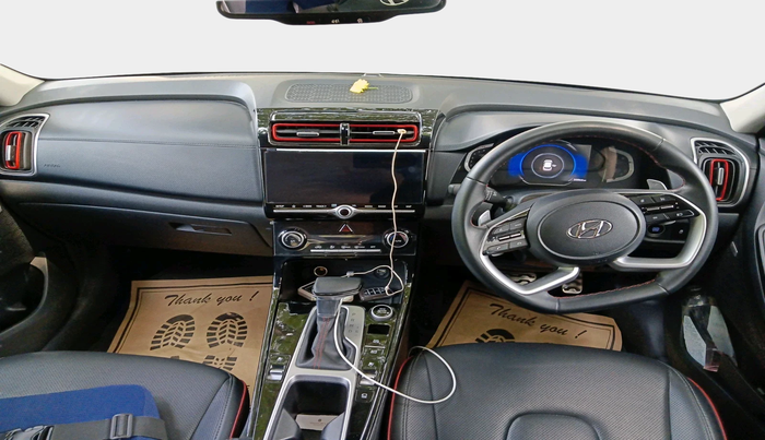 2022 Hyundai Creta SX (O) 1.4 TURBO DCT, Petrol, Automatic, 32,066 km, interior