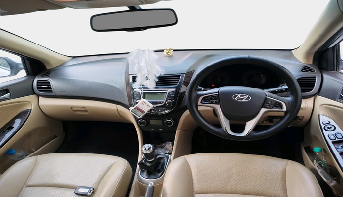 2011 Hyundai Verna FLUIDIC 1.6 VTVT SX OPT, Petrol, Manual, 94,363 km, interior