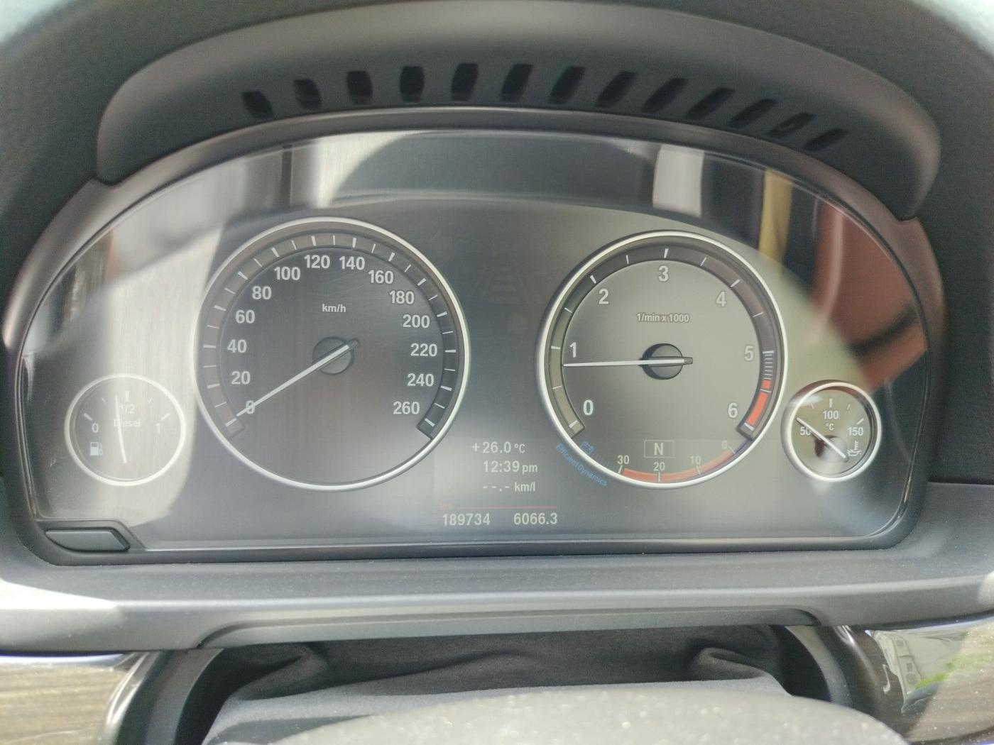 2012 BMW 5 Series 525D, Diesel, Automatic, 1,90,000 km, interior