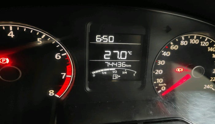 2016 Volkswagen Polo TRENDLINE 1.2L PETROL, Petrol, Manual, 74,436 km, interior