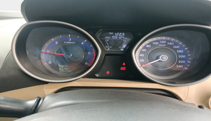 2014 Hyundai New Elantra 1.6 SX MT DIESEL, Diesel, Manual, 1,59,124 km, interior