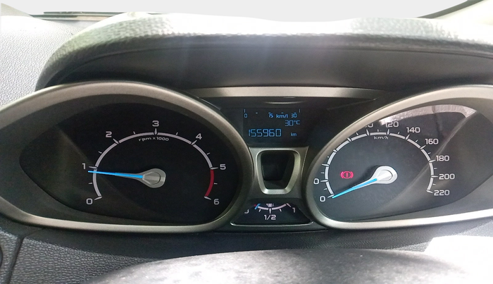 2017 Ford Ecosport TITANIUM 1.5L DIESEL, Diesel, Manual, 1,55,960 km, interior