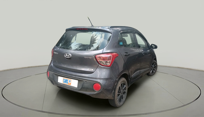 2017 Hyundai Grand i10 SPORTZ (O) AT 1.2 KAPPA VTVT, Petrol, Automatic, 35,577 km, exterior
