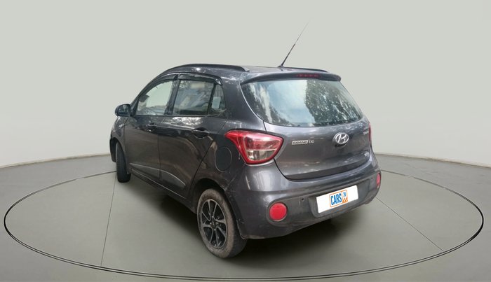2017 Hyundai Grand i10 SPORTZ (O) AT 1.2 KAPPA VTVT, Petrol, Automatic, 35,577 km, exterior