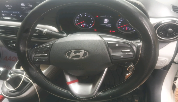 2024 Hyundai GRAND I10 NIOS SPORTZ 1.2 KAPPA VTVT CNG, Petrol, Manual, 50,348 km, interior