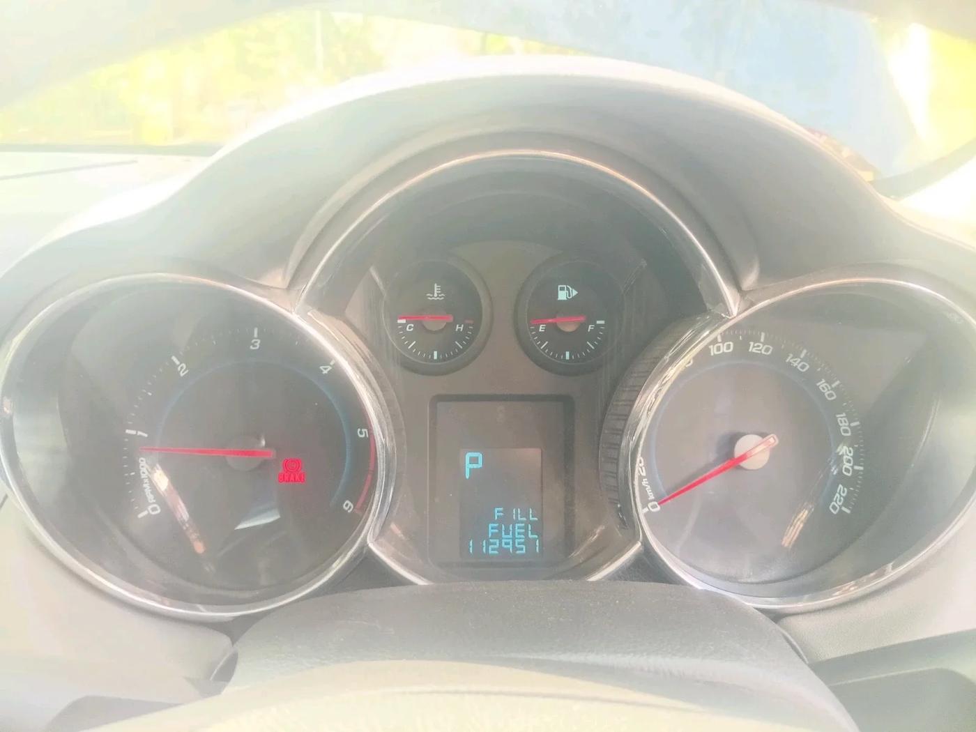 2012 Chevrolet Cruze LTZ AT, Diesel, Automatic, 1,12,951 km, interior