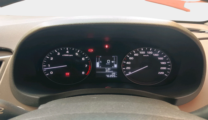 2015 Hyundai Creta SX PLUS 1.6 PETROL, Petrol, Manual, 76,399 km, interior