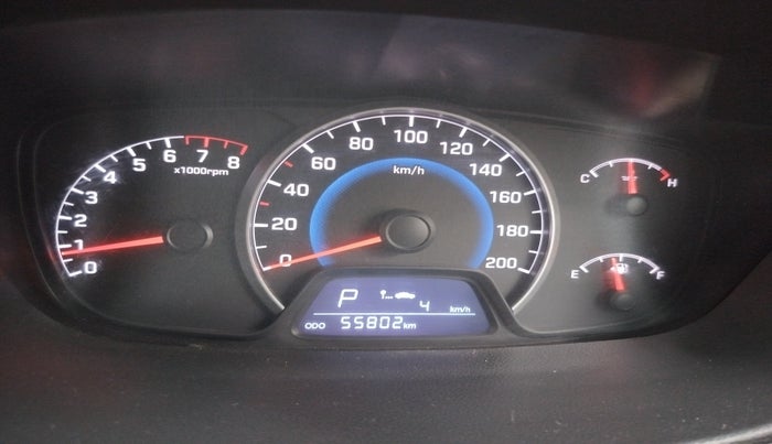 2015 Hyundai Grand i10 ASTA AT 1.2 KAPPA VTVT, Petrol, Automatic, 55,802 km, interior