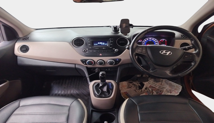 2015 Hyundai Grand i10 ASTA AT 1.2 KAPPA VTVT, Petrol, Automatic, 55,802 km, interior
