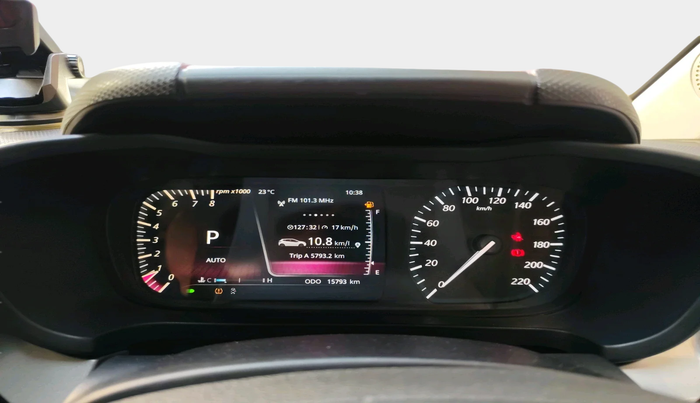 2023 Tata ALTROZ XZA, Petrol, Automatic, 15,793 km, interior