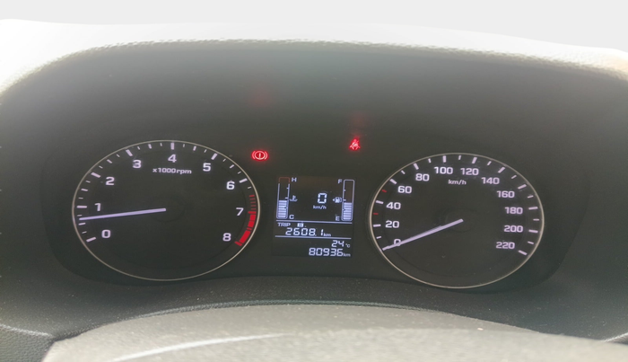2017 Hyundai Creta SX PLUS 1.6 PETROL SPECIAL EDITION, Petrol, Manual, 80,936 km, interior