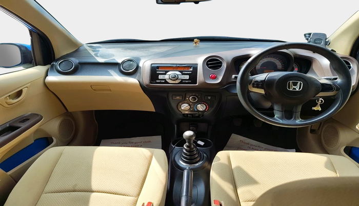 2013 Honda Brio S MT, Petrol, Manual, 72,229 km, interior