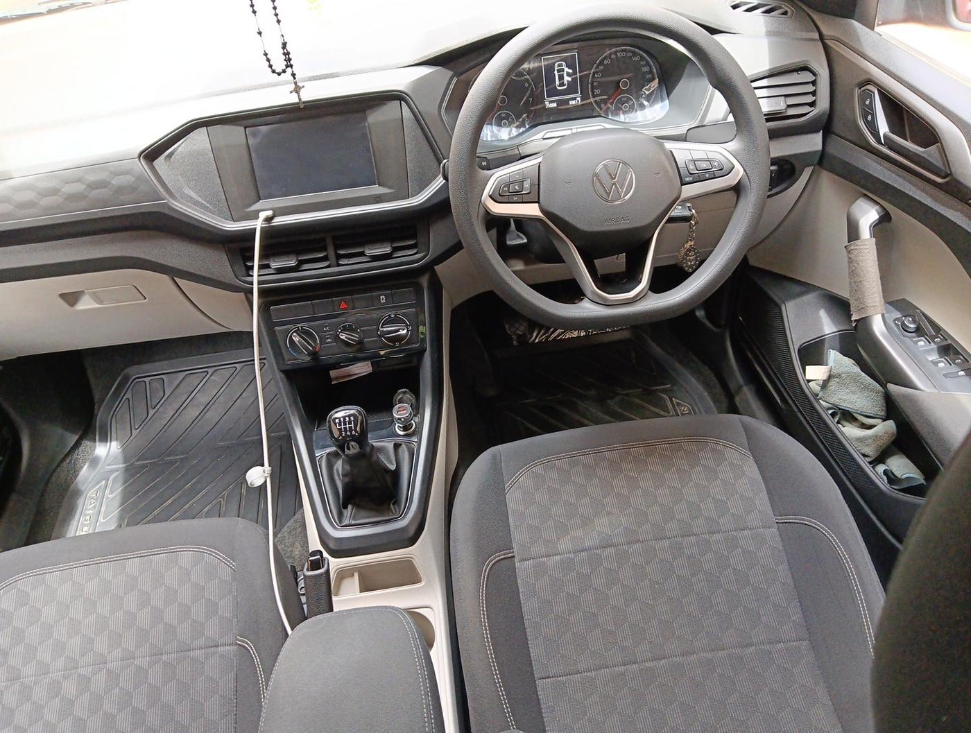 2021 Volkswagen TAIGUN COMFORTLINE 1.0 TSI MT, Petrol, Manual, 25,010 km, interior