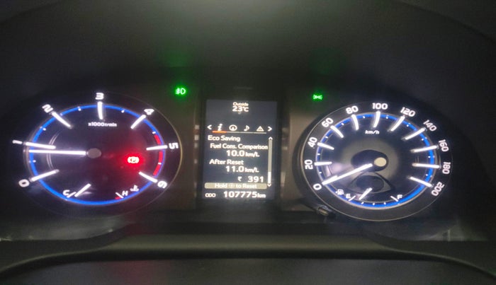 2016 Toyota Innova Crysta 2.4 ZX 7 STR, Diesel, Manual, 1,07,776 km, interior
