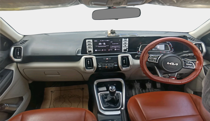 2022 KIA SONET HTX ANNIVERSARY EDITION 1.5, Diesel, Manual, 24,064 km, interior