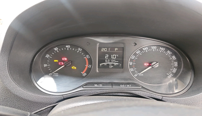 2016 Skoda Rapid 1.6 MPI STYLE PLUS AT, Petrol, Automatic, 63,135 km, interior