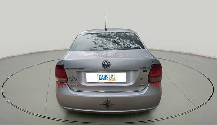 2011 Volkswagen Vento TRENDLINE 1.6, Petrol, Manual, 87,355 km, exterior