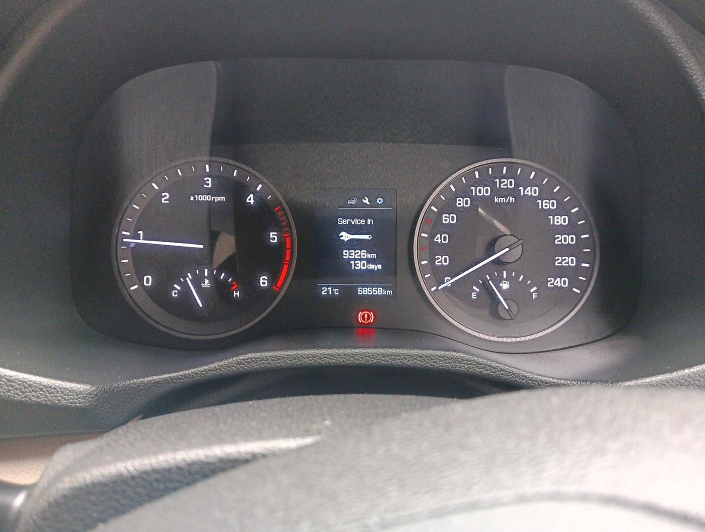 2018 Hyundai Tucson 2WD MT DIESEL, Diesel, Manual, 68,558 km, interior