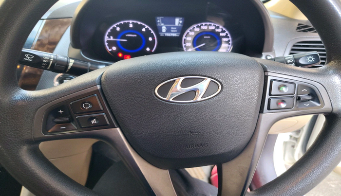 2015 Hyundai Verna FLUIDIC 1.6 CRDI S(O) 4S, Diesel, Manual, 1,06,785 km, interior