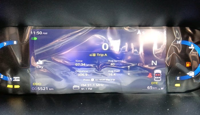 2024 Tata NEXON Creative Plus S 1.2 Revotron 6AMT Dark Edition, Petrol, Automatic, 5,521 km, interior