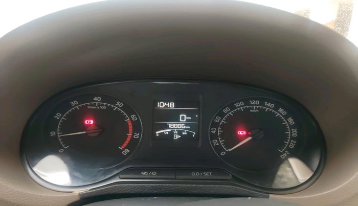 2015 Skoda Rapid AMBITION 1.6 MPI MT, Petrol, Manual, 78,886 km, interior