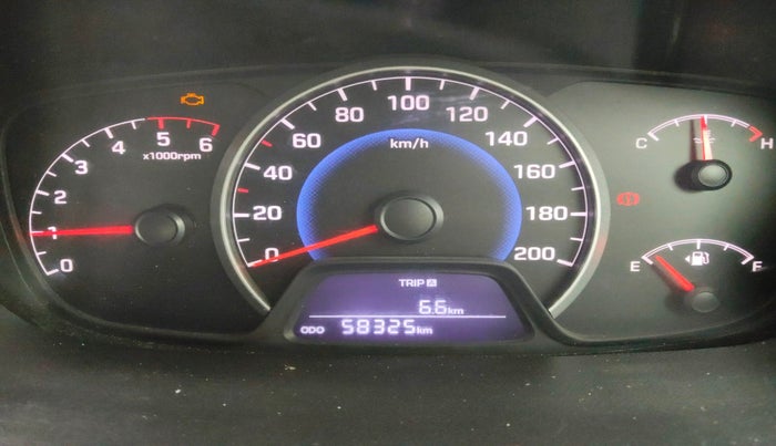2015 Hyundai Grand i10 SPORTZ 1.1 CRDI, Diesel, Manual, 58,325 km, interior