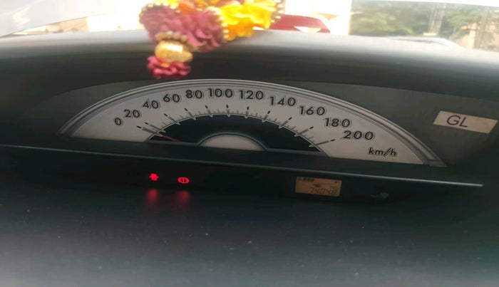 2011 Toyota Etios Liva G, Petrol, Manual, 74,048 km, interior