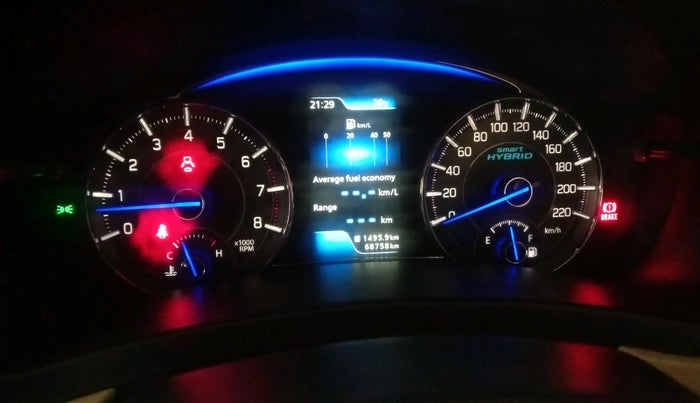 2019 Maruti Ciaz DELTA 1.5 SHVS MT PETROL, Petrol, Manual, 68,758 km, interior